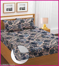 All Round Fitted Elastic Bedsheets with 2 Pillow Covers Single Fitted bedsheet with 1 pillow cover