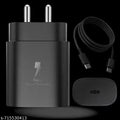 Kenviq 25W Type C to C Super Fast Charger Compatible with Galax.y Devices (Black)