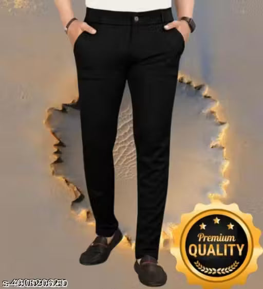 Black Mens Trousers | Trouser for Men | Formal Trouser for Men | Casual Trouser for Men | Trouser Pant |
