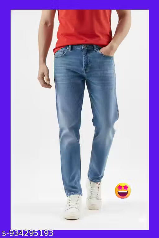 Men’s Blue Denim Jeans Regular Fit