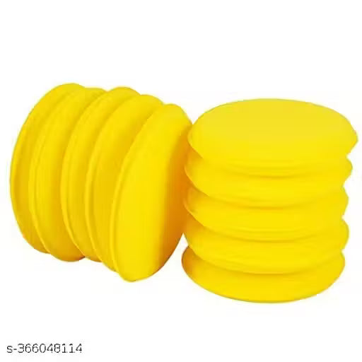 ShopiMoz Pack of 10 Pcs Dashboard & Interior Polish Sponge Wax Applicator Foam
