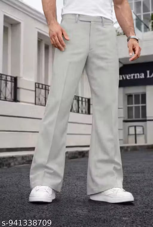 Japanese fabric bellbottom bootcut Pant for men