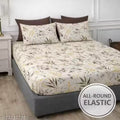 Elastic badsheet with 2 pillow cover