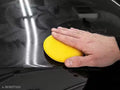ShopiMoz Pack Of 6 Pcs Yellow Foam Wax Applicator Sponge Pad for Car Polish