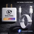 WOLTARA 80W SuperVOOC Wall Charger with High-Speed Cable
