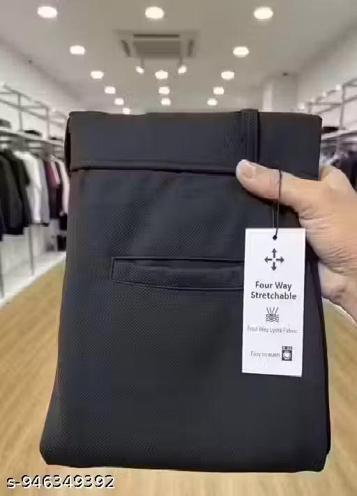 Men's Formal Trousers |Slim Fit Men's Wear Trousers |Stretchable Formal Pant Trousers |Trouser for Men