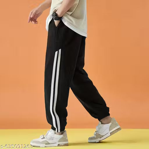 Soft and comfortable trackpants for daily wear or offering stretch breathability and relaxed fit for gym or casual activities