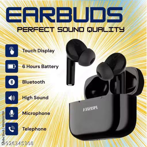 Black AairPpoods Pro 2nd Generation Best Sound Bass Quality