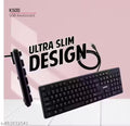 ZEBION K500 Wired USB Desktop Keyboard (Black)
