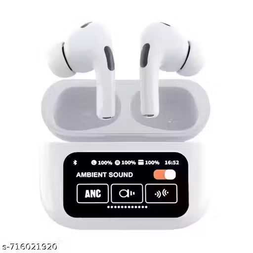 AIRPOD PRO Airpro LCD White Earbuds 12 hours playtime bluetooth wireless headphones earphone bluetooth headset