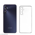 MOBICLONICS Silicone Back Case for Samsung Galaxy M14 4g (Transparent)