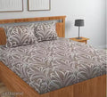 Premium Cotton Fitted (Elastic) Bedsheet for Double Bed King Size with 2 Pillow Coversspenterprises Premium Cotton Fitted