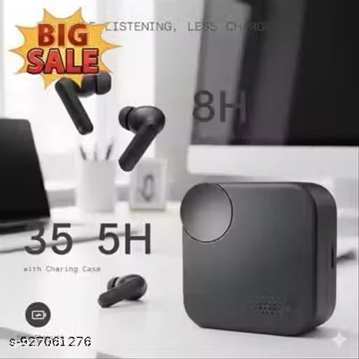 Wireless TWS Bluetooth Ear buds | High-Quality Sound | Long Battery Life | Touch Control Ear buds | Comfortable Fit