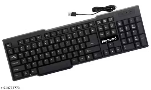 USB KEYBOARD 207 MULTIPLE PURPOSES USE LAPTOP COMPUTER CPU DESKTOP MOBILE LED TV CAMERA DVR PLUG IN PLAY WITH DATA PROTECTOR