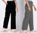 Women and Girls Cargo with 4 Pocket In COMBO