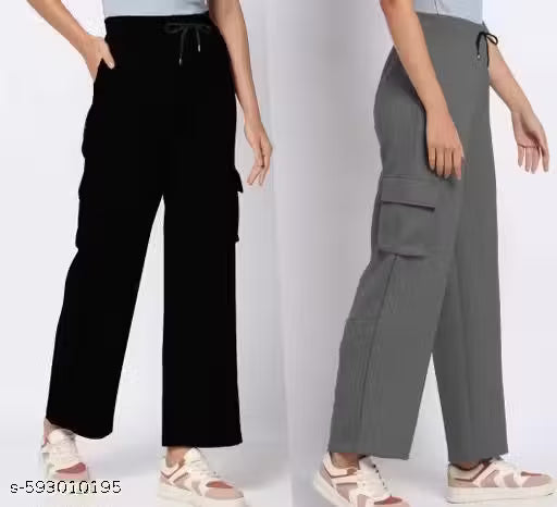 Women and Girls Cargo with 4 Pocket In COMBO
