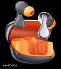 FARISHTAY EaroPods MV– Wireless Earbudss, 13mm Drivers, 40H Battery & Clear Sound -O7 Bluetooth Gaming Headset (Orange, In the Ear)