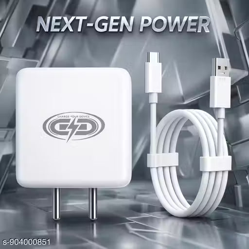 80W Super Fast Charging Adapter | Type C Turbo Fast Charger | PD PPS Quick Charge Mobile Charger | High Speed USB C Charger for All Smartphones & Devices