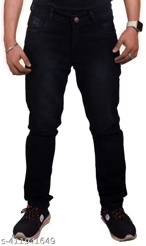 Mens Cotton Blend Jeans
