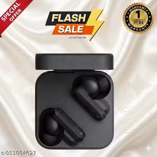 Wireless TWS Bluetooth Ear buds (black) | High-Quality Sound | Long Battery Life | Touch Control Ear buds | Comfortable Fit