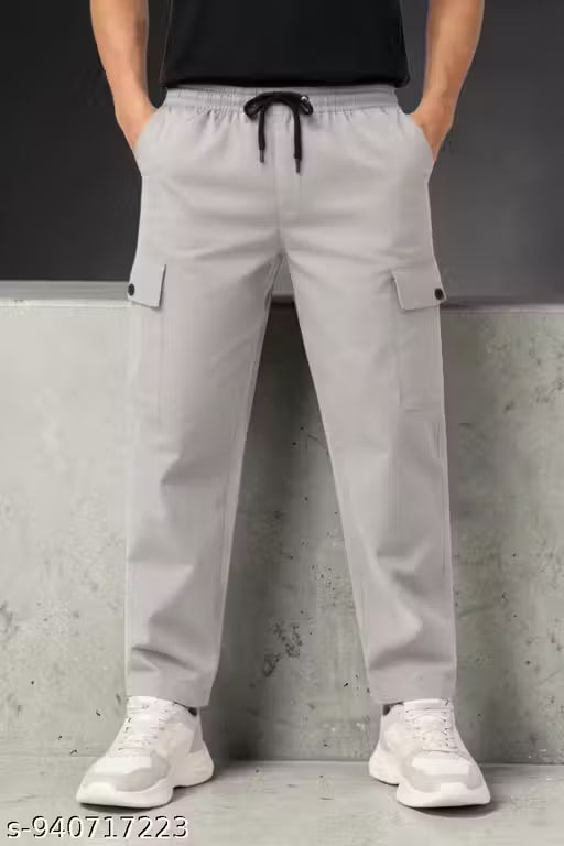 MEN'S COTTON CARGO || 4 POCKET JOGGER|| COTTON CARGO|| COTON COMFORT TROUSER|| CARGO FOR MEN