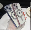 Iphone 13 Mobile Case Cover Glitter Transperent Phone Back Cover Pink